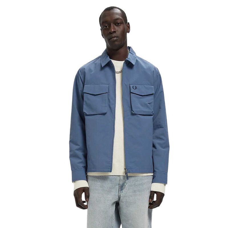 Fred Perry Ripstop Pocket Overshirt image number 0